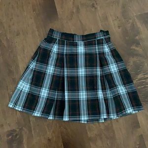 Dennis Plaid Pleated Skirt School Uniform Girls 10